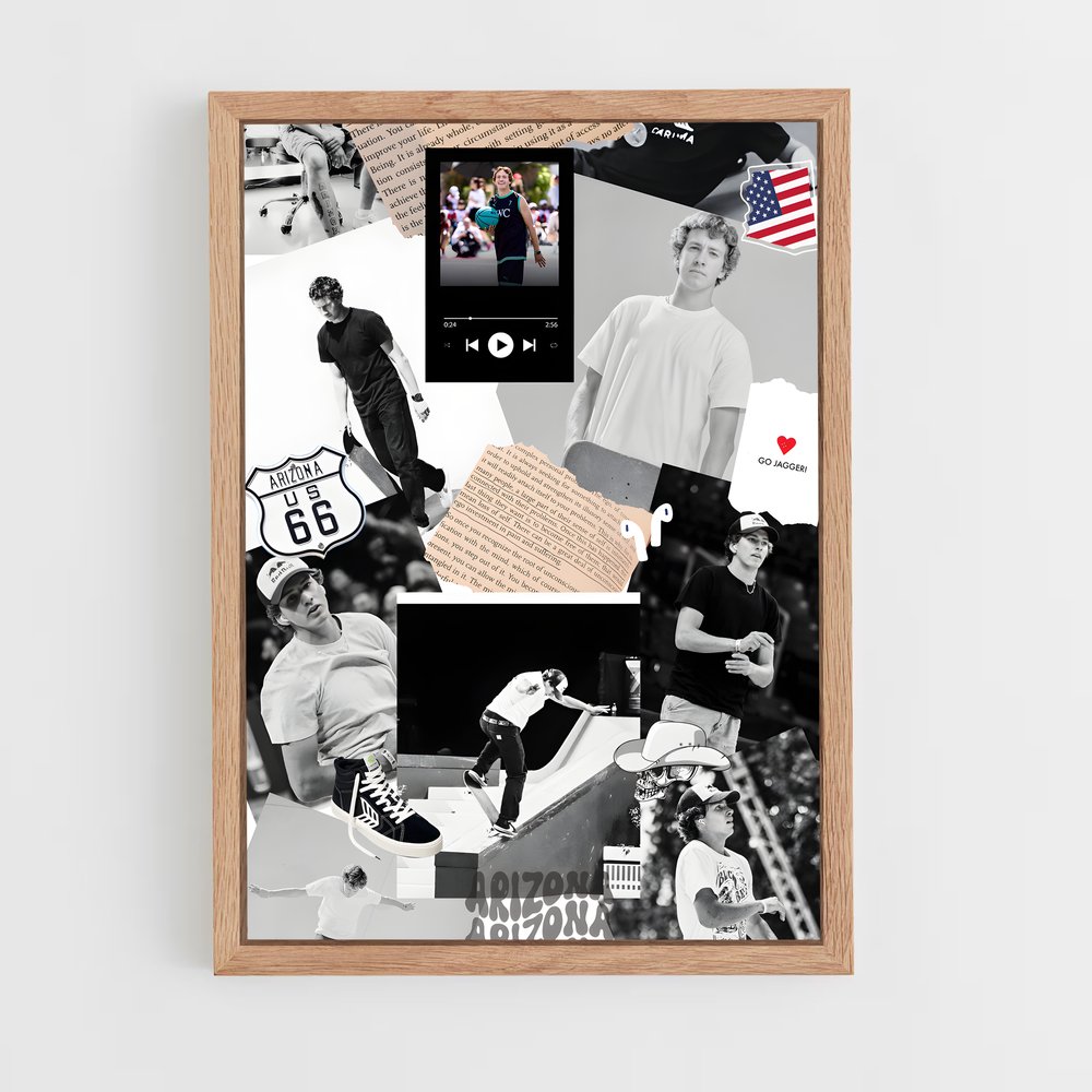 Poster L'Ascension Colossale – affiche Skateboard (vue 4)